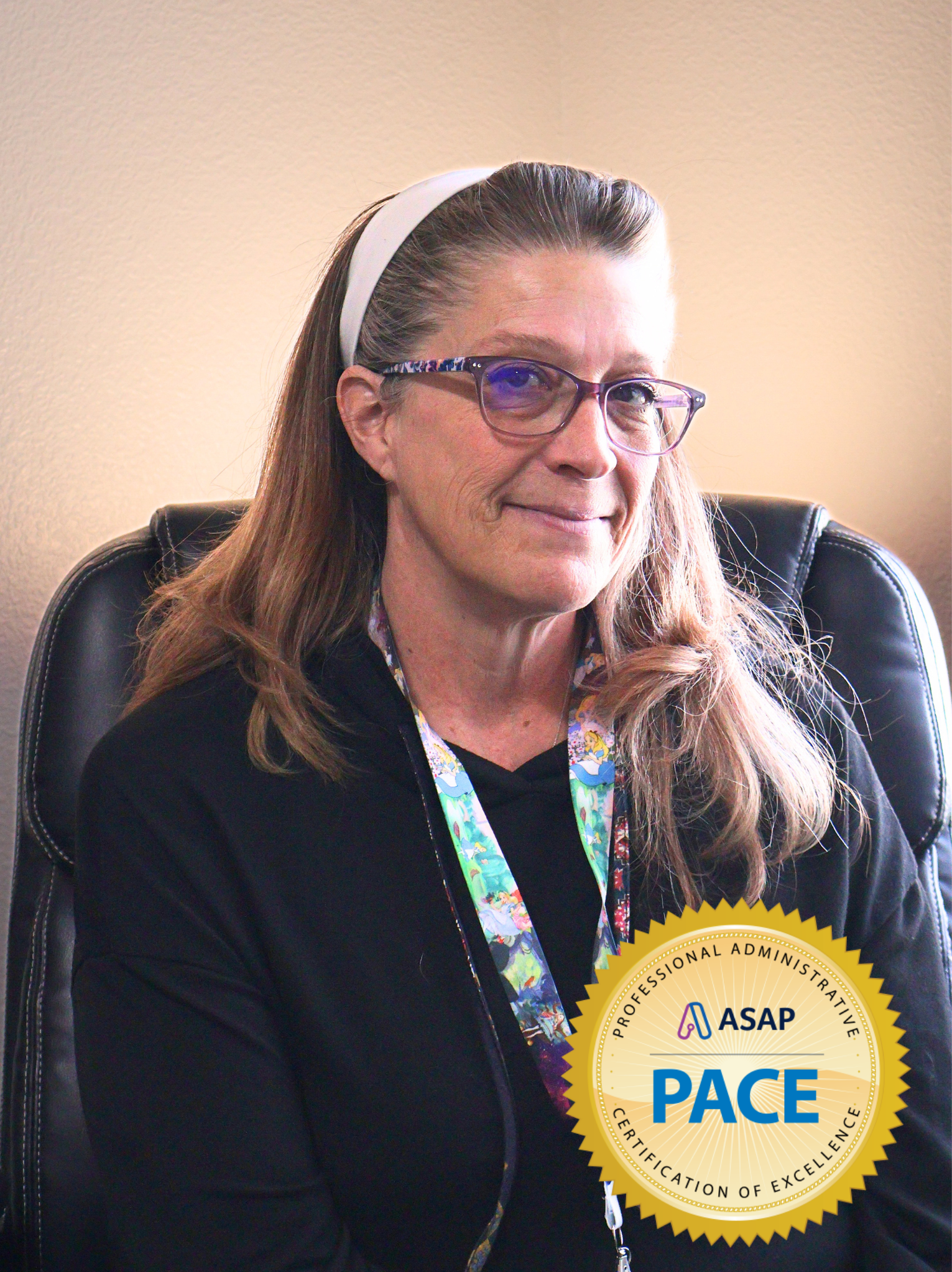 photo of nikki vickers after getting her PACE certification
